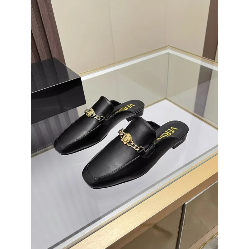 Versace shoes for Womens Versace Slippers heel height:2cm #A64789