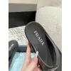 Prada Shoes for Womens Prada Slippers  Rubber Thong Sandals Black/White #A54181