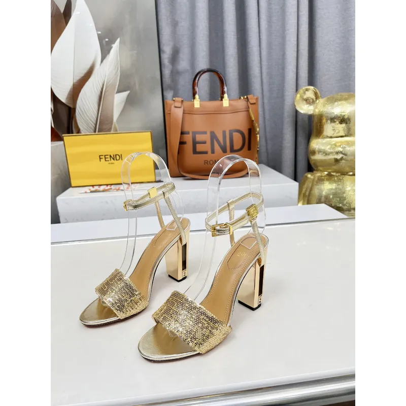 Fendi shoes for Fendi High-heeled shoes for women #A49595