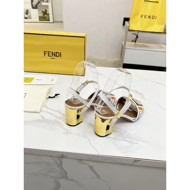 Fendi shoes for Fendi High-heeled shoes for women #A49596