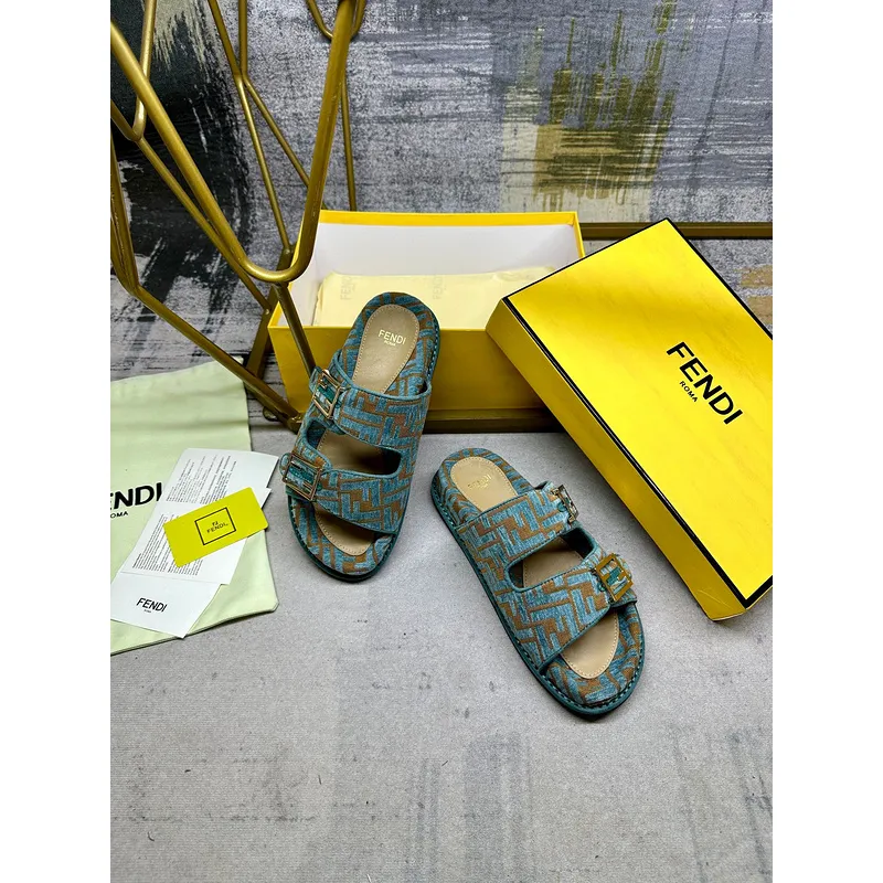 Fendi shoes for Fendi Slippers for men #A50799