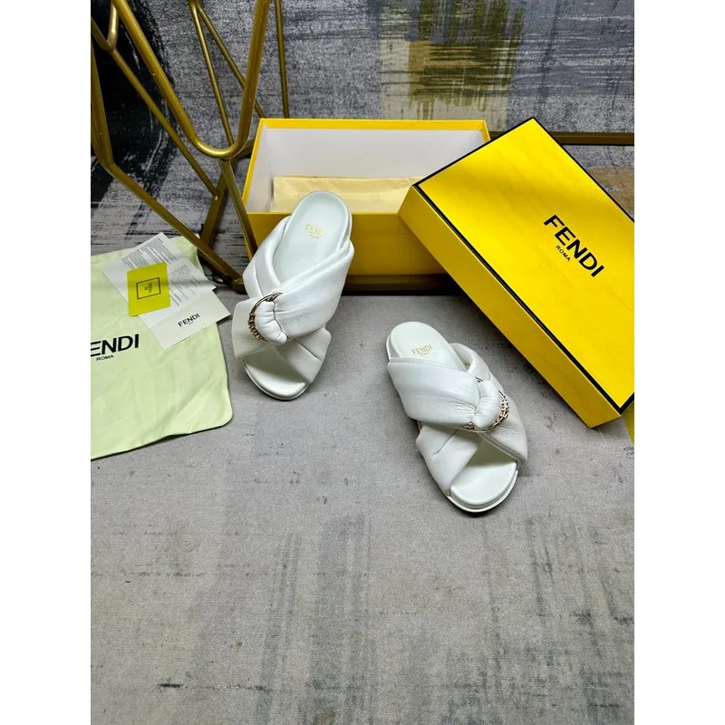 Fendi shoes for Fendi slippers for women #A49896