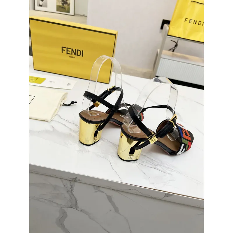 Fendi shoes for Fendi High-heeled shoes for women #A49596