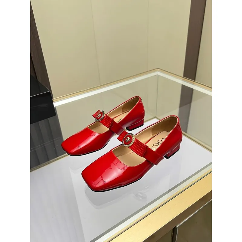 Versace shoes for Womens Versace Flats #A64793