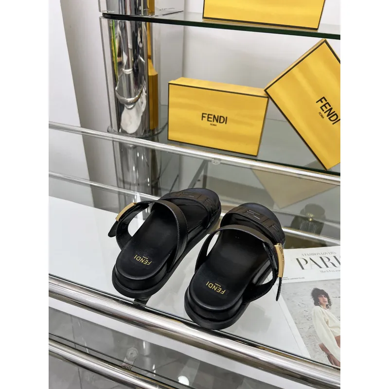 Fendi shoes for Fendi Slippers for men #A52446