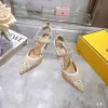 Fendi shoes for Fendi High-heeled shoes for women #A61804