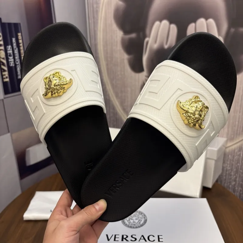 Versace shoes for Mens Versace Slippers #A63165
