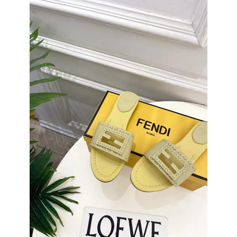 Fendi shoes for Fendi slippers for women #A65239