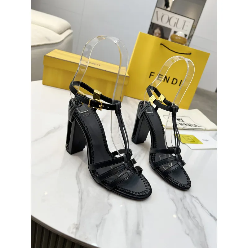Fendi shoes for Fendi High-heeled shoes for women #A49597