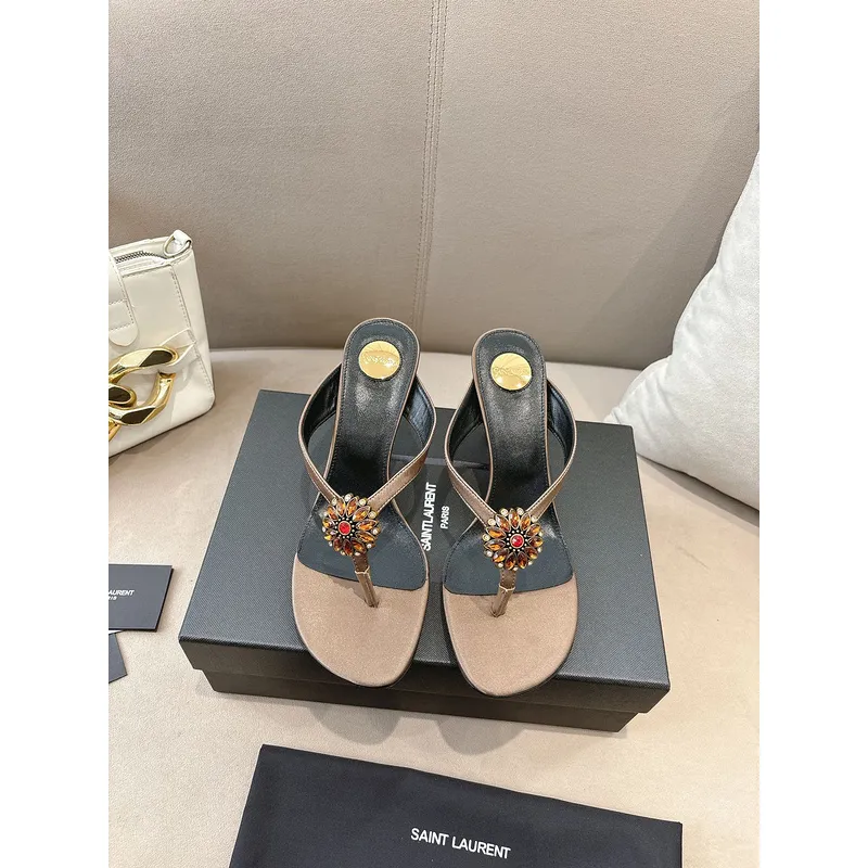 YSL Shoes for YSL High-heeled shoes for women Heel height:10.5cm #A53218