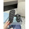 Prada Shoes for Womens Prada Slippers  Rubber Thong Sandals Black/White #A54181