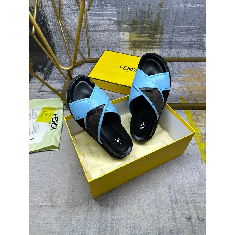 Fendi shoes for Fendi Slippers for men #A50787