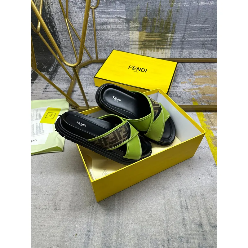 Fendi shoes for Fendi Slippers for men #A50788