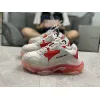 Top Quality Balenciaga triple s Balencia 2-generation visible and transparent crystal air cushion sole made of old thick base Laoda Shoes Size: 35-46 #9874266