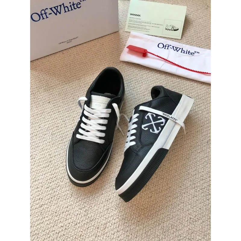 Off-White shoes Men Women Black Sneakers #A37864