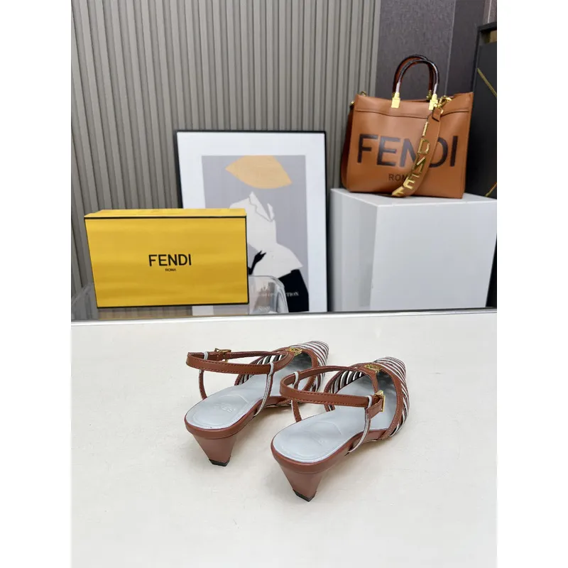Fendi shoes for Fendi slippers for women #A50199