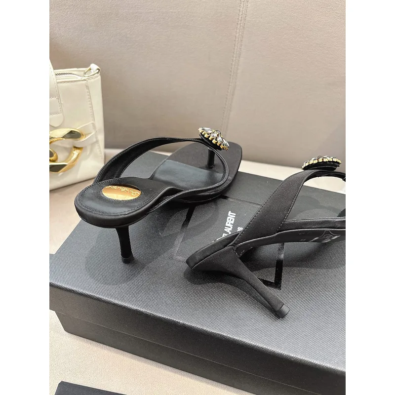 YSL Shoes for YSL High-heeled shoes for women Heel height:10.5cm #A53218