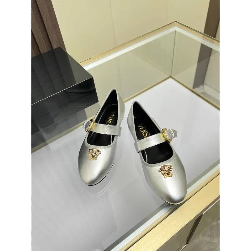 Versace shoes for Womens Versace Flats #A64771