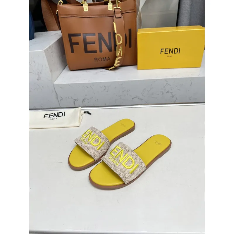 Fendi shoes for Fendi slippers for women #A50208