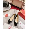 Womens CL Pumps CL Redbottom Miss Sab 85MM Patent Leather Black Pumps #A53126
