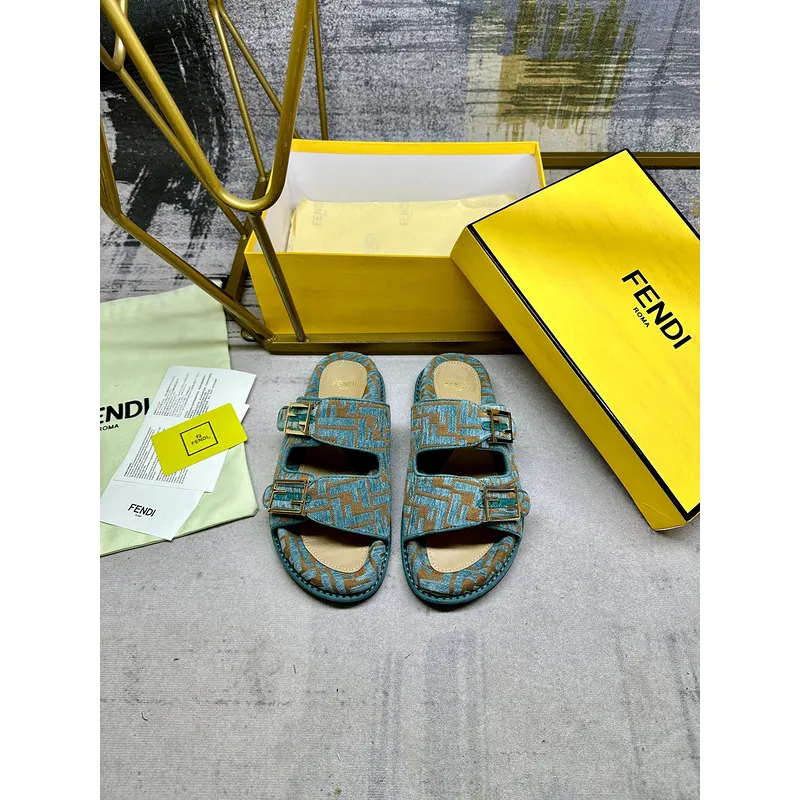 Fendi shoes for Fendi Slippers for men #A50799