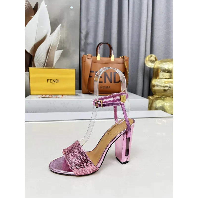 Fendi shoes for Fendi High-heeled shoes for women #A49595