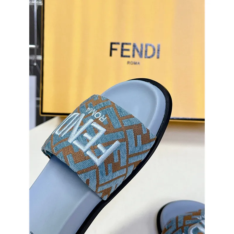 Fendi shoes for Fendi slippers for women #A50190
