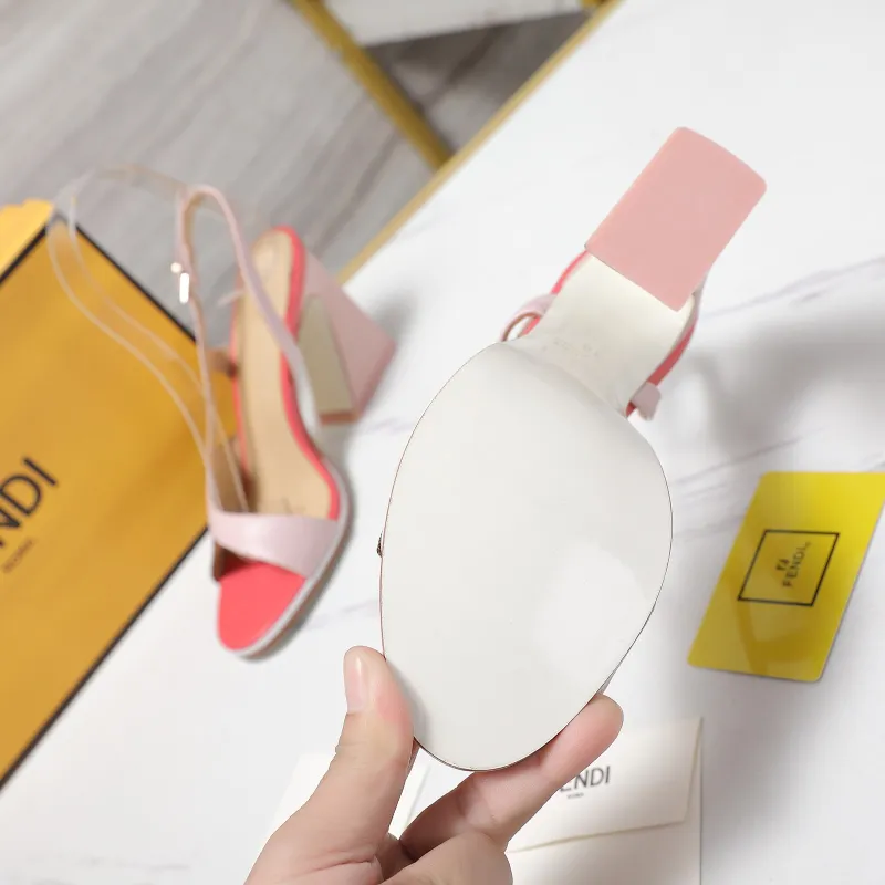 Fendi shoes for Fendi High-heeled shoes for women Heel height:9.5cm #A61170