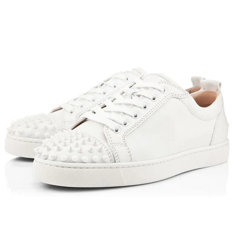 2020 CL Redbottom red bottoms men women fashion luxury designer shoes spike high top sneakers black white bred grey leather suede flats casual shoe #9874153