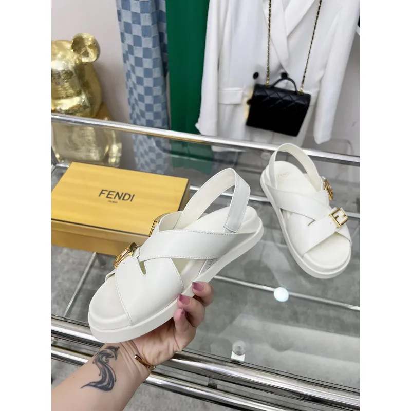 Fendi shoes for Fendi Slippers for men #A52445