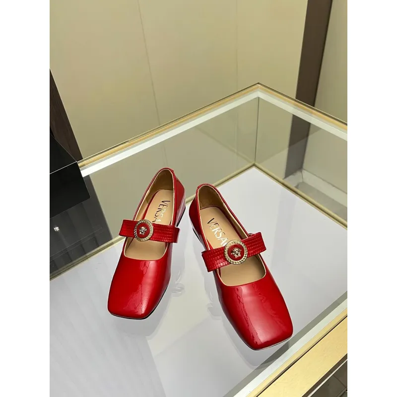 Versace shoes for Womens Versace Flats #A64793