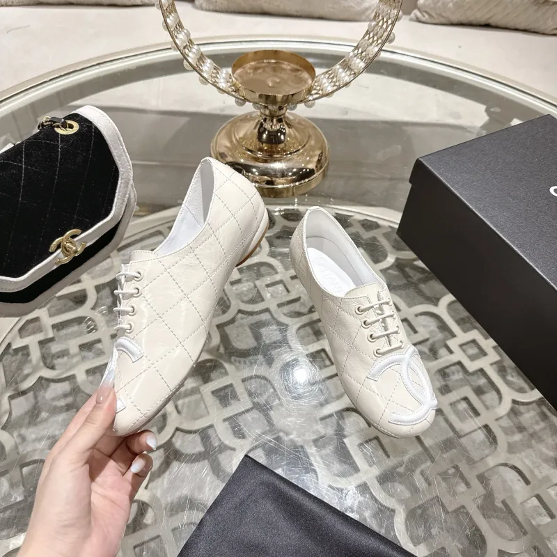 Chanel  Ballet Flats with Logo For Women #A54803