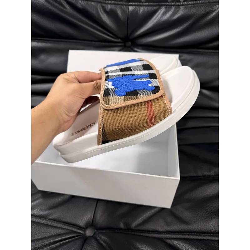 Burberry Shoes for Burberry Slippers for men #A63901
