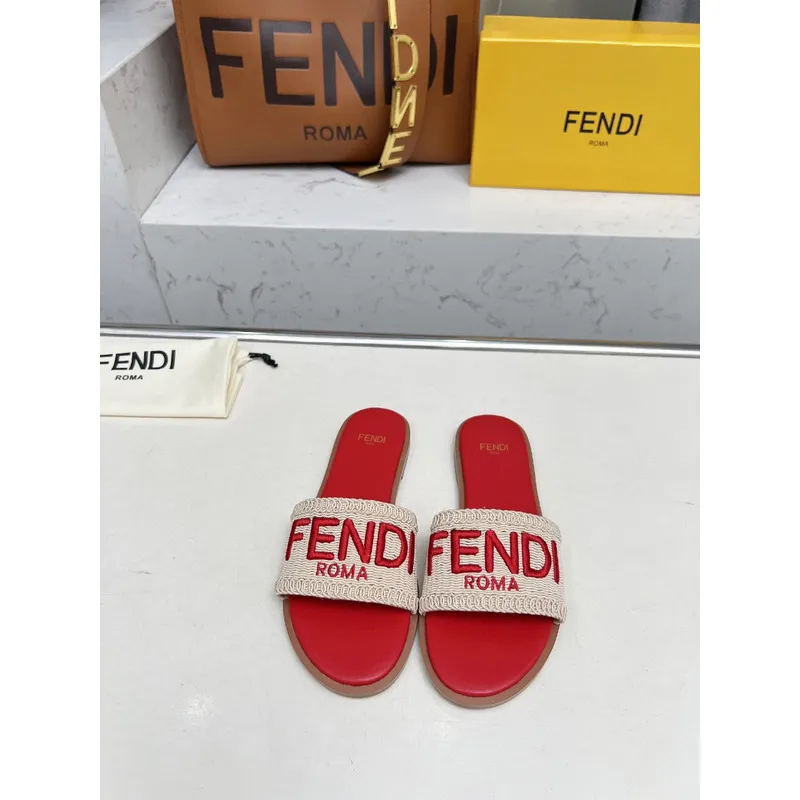 Fendi shoes for Fendi slippers for women #A50208