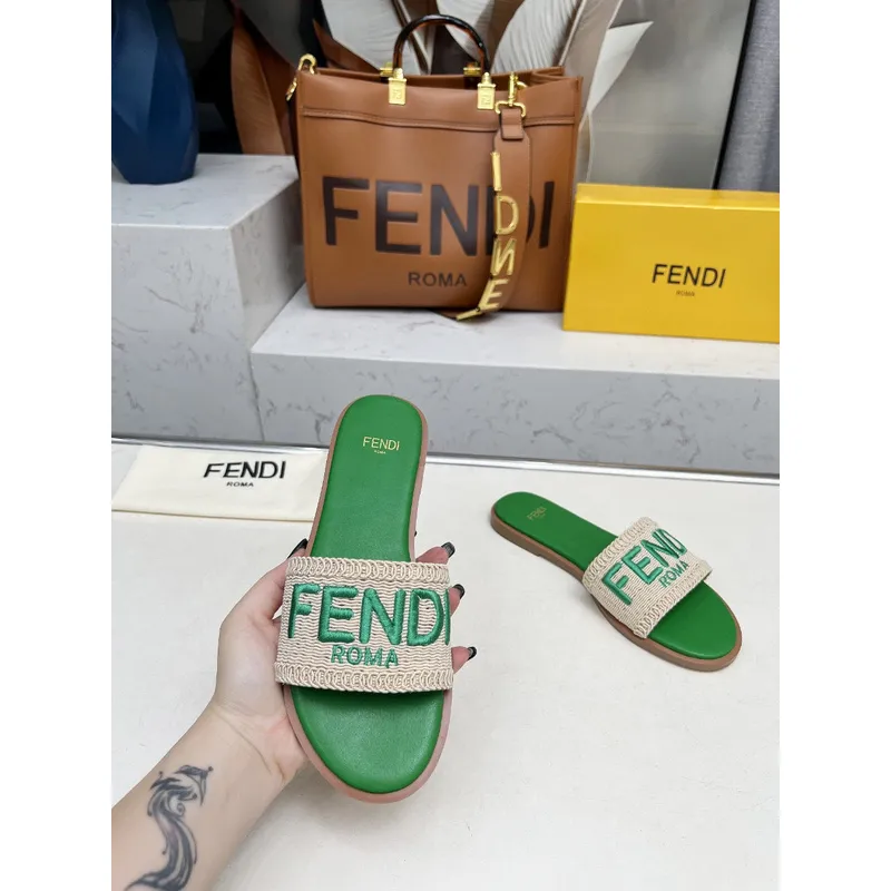 Fendi shoes for Fendi slippers for women #A50208