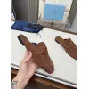 Prada Shoes for Womens Prada Slippers Brown/Black/Red #A47885