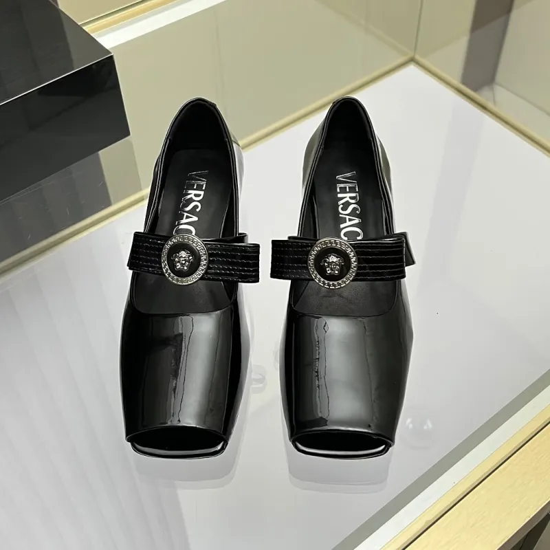Versace shoes for Womens Versace Flats #A64787