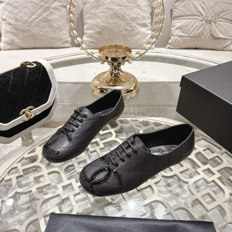 Chanel  Ballet Flats with Logo For Women #A54802
