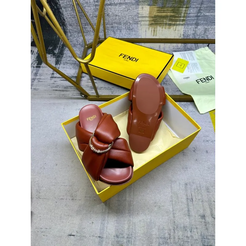 Fendi shoes for Fendi slippers for women #A49899