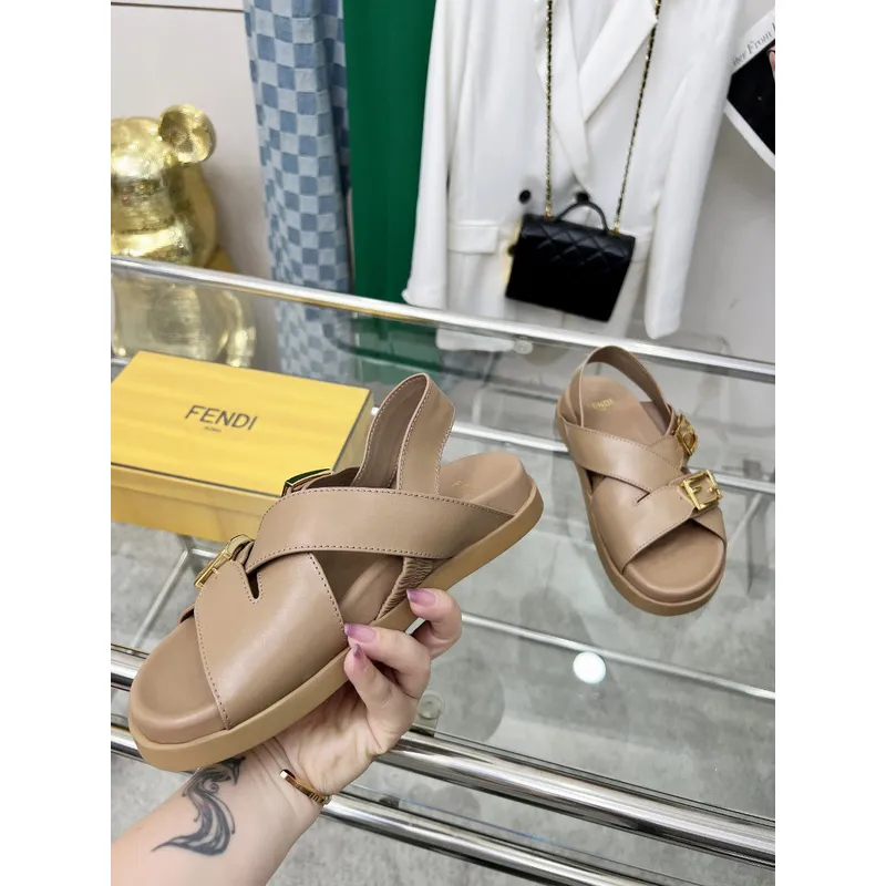 Fendi shoes for Fendi Slippers for men #A52445