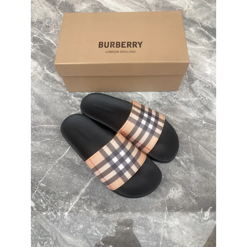 Burberry Shoes for Burberry Slippers for men #A33109