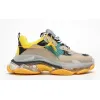 New Balenciaga 17FW Triple S Sneakers Mens Women Casual Shoes Triple S Clear Sole White Green Black Red Rainbow Sports Outdoor Dad Shoe #9875178