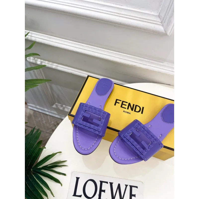 Fendi shoes for Fendi slippers for women #A65238