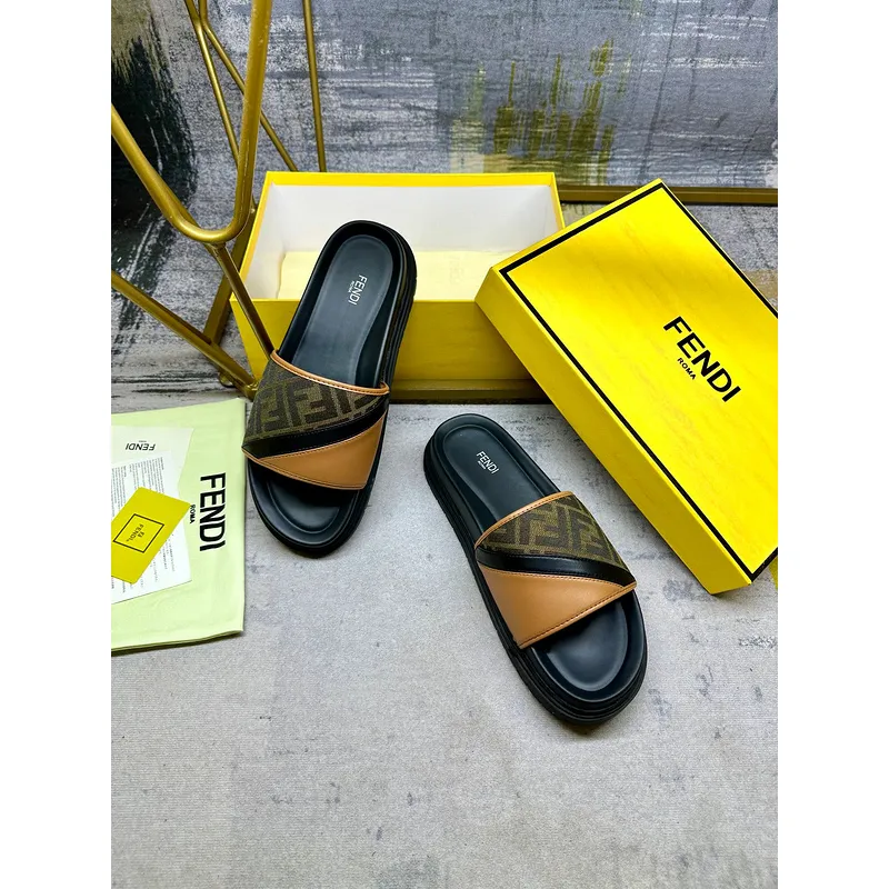 Fendi shoes for Fendi Slippers for men #A50795