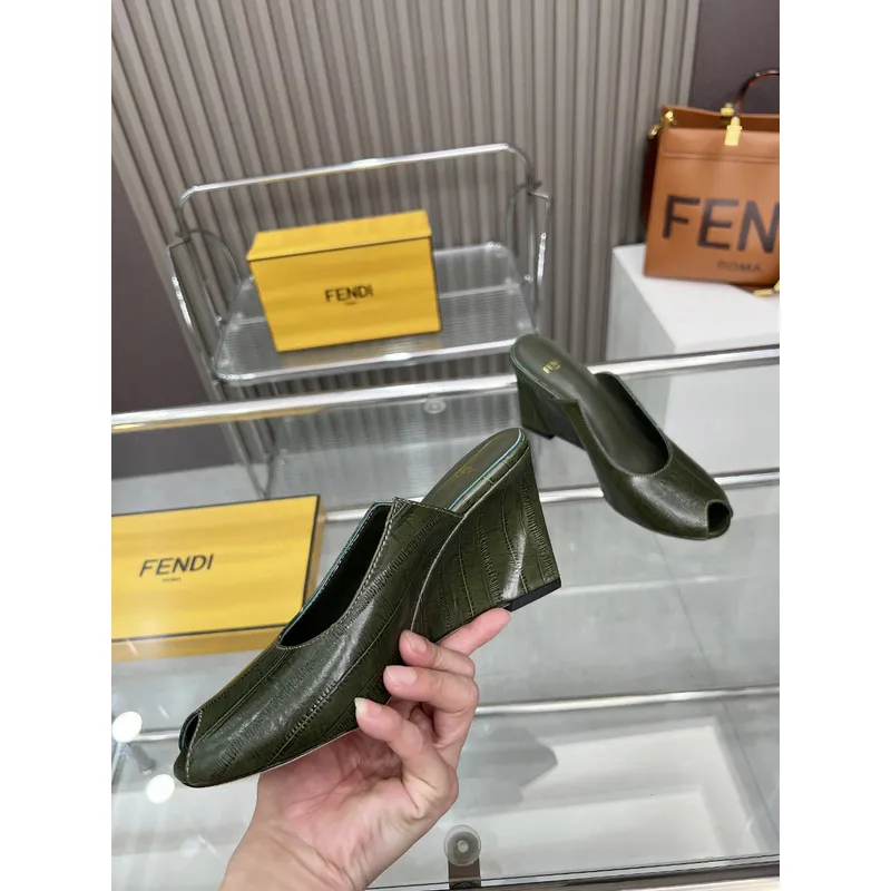 Fendi shoes for Fendi High-heeled shoes for women #A52456