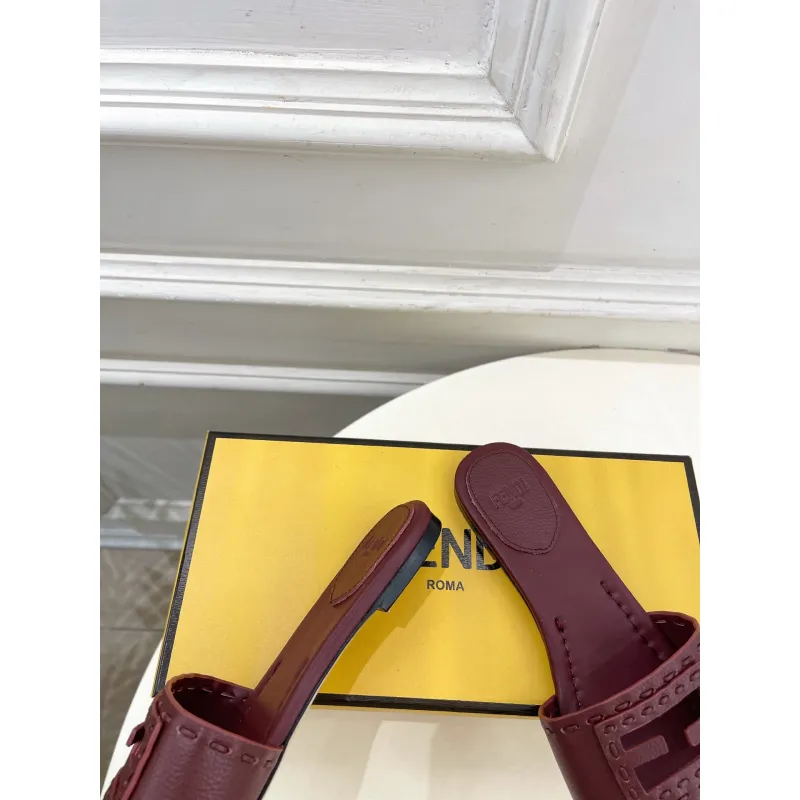 Fendi shoes for Fendi slippers for women #A65240