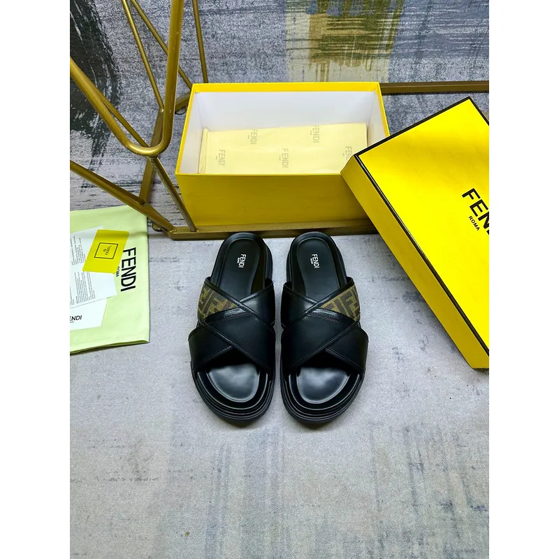 Fendi shoes for Fendi Slippers for men #A50790 Fendi shoes for Fendi Slippers for men #A50790