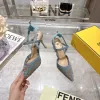 Fendi shoes for Fendi High-heeled shoes for women #A61801
