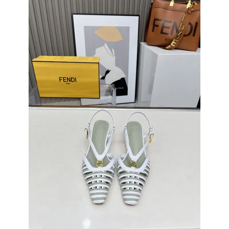 Fendi shoes for Fendi slippers for women #A50199