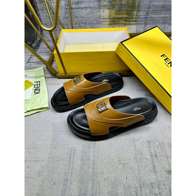 Fendi shoes for Fendi Slippers for men #A50779 Fendi shoes for Fendi Slippers for men #A50779
